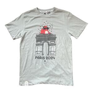 Paris 2024 Olympics T-shirt Authentic Merch Phryge Mascot Size Small RARE